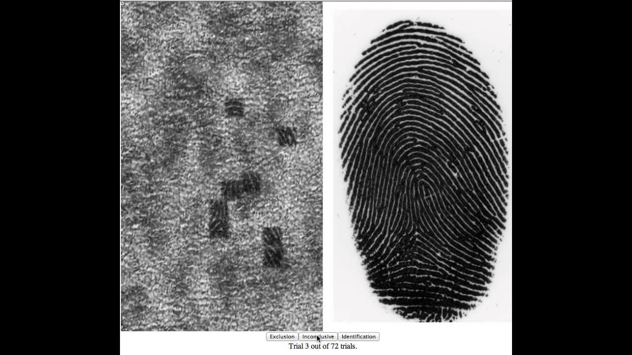 Fingerprint Matching Instructions