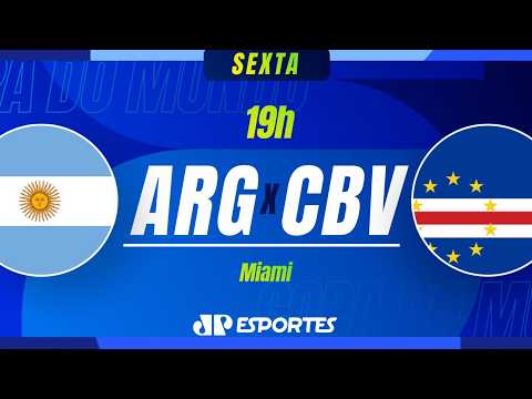Argentina x Cabo Verde – AO VIVO – 03/07/2026 – Copa do Mundo