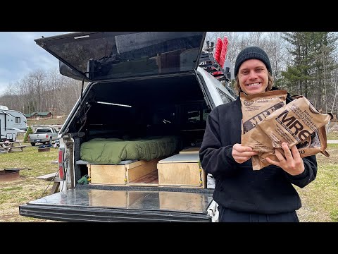 Eating Only Military Food for 24 hours - Meal Ready to Eat