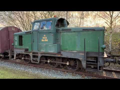 Veteranenstrecke Haderslev Vojens – Start von MH 304