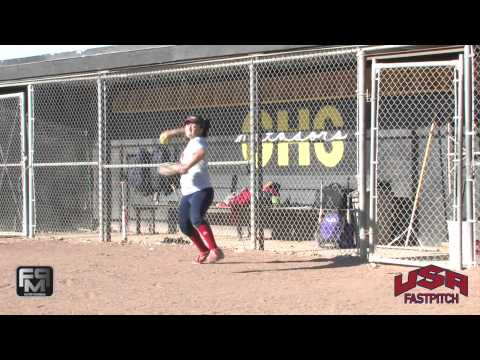 2017 Alyssa N. Gonzalez 1st Base and Outfield Skills Video