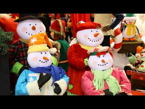 Familia Boneco de Neve - Buque Animatronics