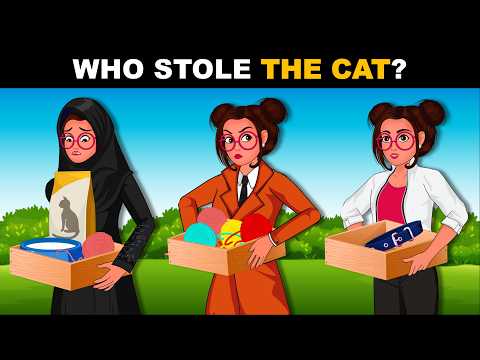 Who Took the Cat? Test Your Detective Skills! Riddles with Answers | English Riddles