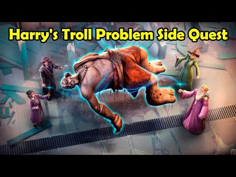 Harry's Troll Problem Side Quest Harry Potter Hogwarts Mystery