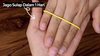 Download lagu Trik Sulap Karet Berpindah Tangan || Sehari Jago Sulap mp3