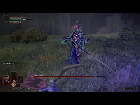 ELDEN RING How to beat Crucible Knight (No Parry/Blocks)
