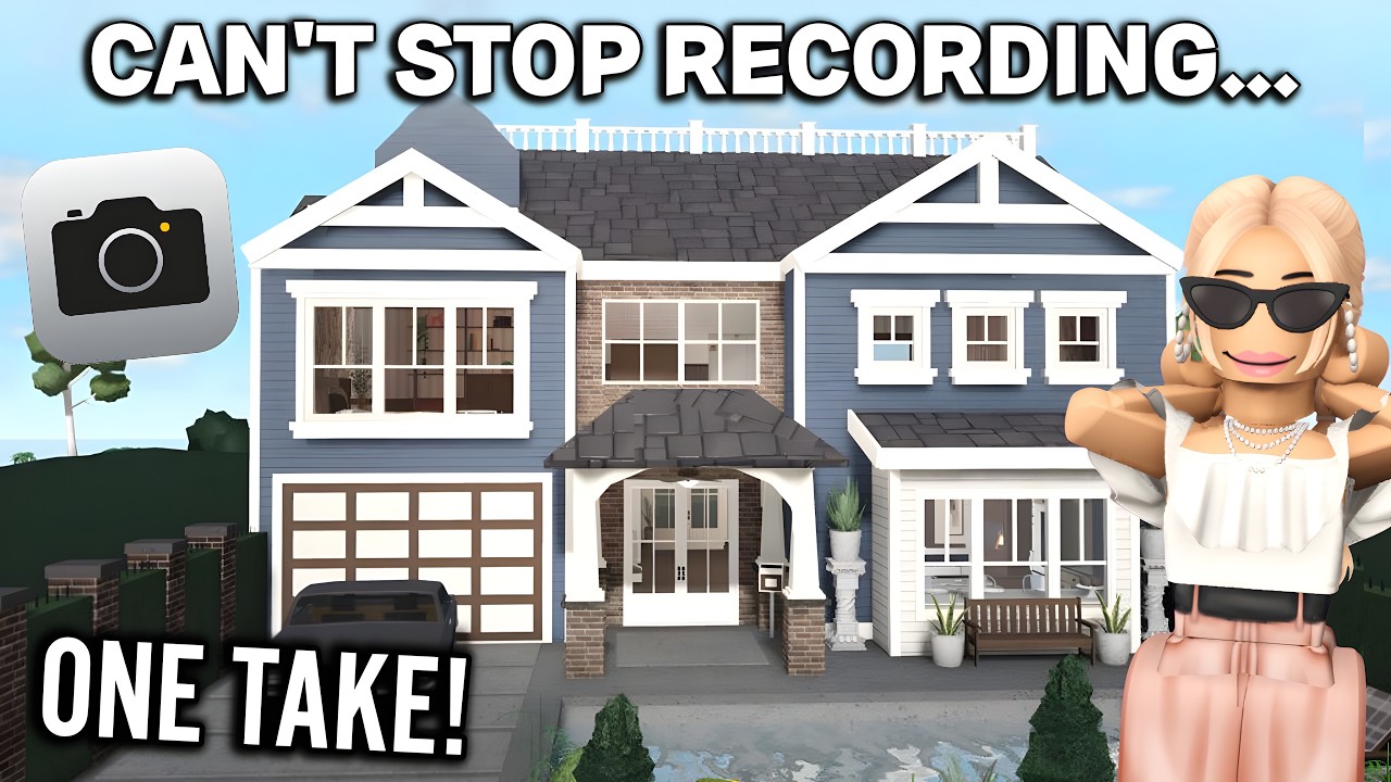 I CAN'T STOP BUILDING UNTIL THE HOUSE IS DONE... | Bloxburg