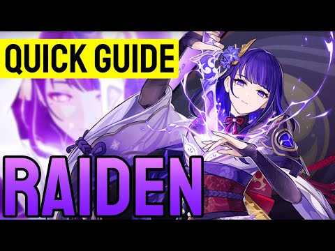 5 Minute Guide to Raiden Shogun | Genshin Impact