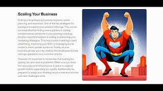 Scaling Your Business - Wholesale2B Dropshipping Course #18