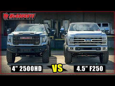 4" GMC vs 4.5" Ford 🤔 Who is the king?