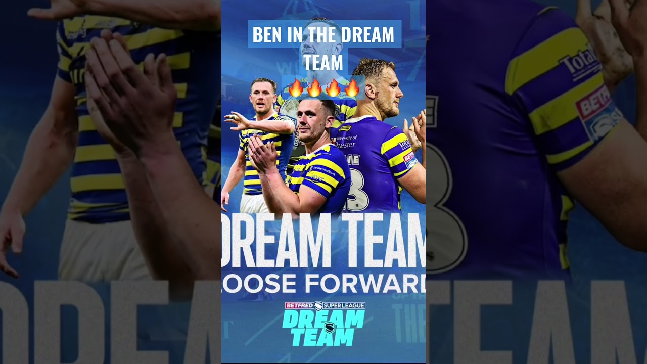 Ben Currie in the Super League Dream Team π₯π₯π₯π₯