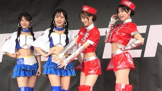 【松田蘭さん/七瀬ななさん/佐々木美乃里さん/友野ゆみさん  MC::野田真紀さん 】SUPERGT ブリヂストンステージ オートポリス  2024.10.19
