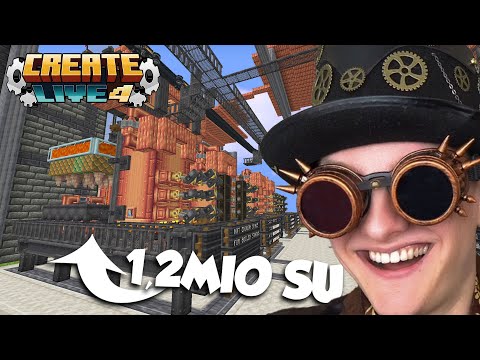 XXL ENERGIE VERSORGUNG FERTIG! - CREATE LIVE 4 - #25