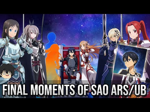 The Final Moments of Sword Art Online Unleash Blading