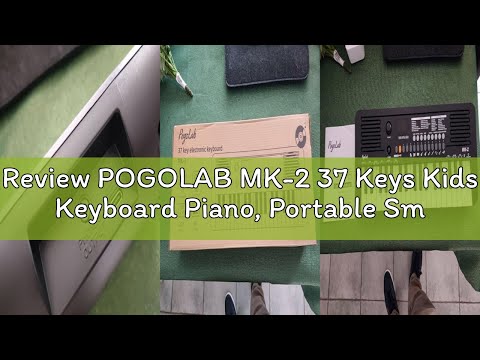 Review POGOLAB MK-2 37 Keys Kids Keyboard Piano, Portable Small Keyboard with 40 Songs, 200 Sounds,