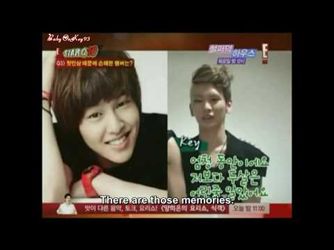 [Eng] 100804 SHINee Key thought Onew's younger than him so he talk with banmal