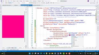 Download the video "C# WPF Windows Transparent with gradient color, corner round"
