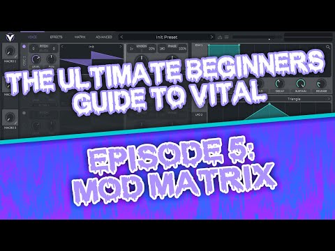 The ULTIMATE Guide to Master Vital - Mod Matrix