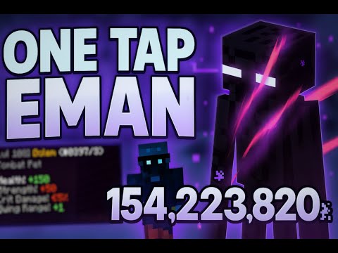 How to 1 tap eman | Hypixel Skyblock