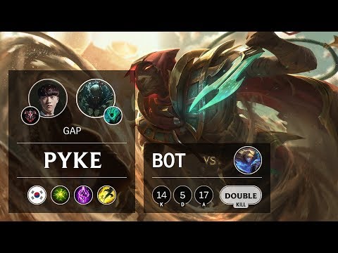 Pyke Bot vs Ezreal - KR Grandmaster Patch 9.11