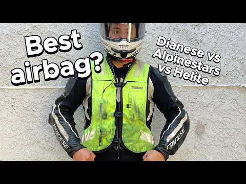 Which Motorcycle Airbag is the best? CRASH TESTED review.