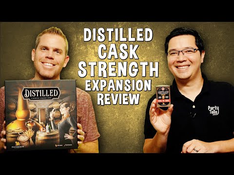 Review of Distilled Cask Strength Expansion Board Game