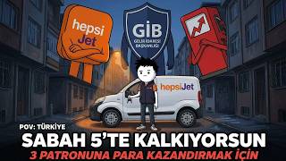 POV TÜRKİYE ≥ ARAÇLI ESNAF KURYESİN! KENDİ İŞİNİN PATRONU DEDİLER, 3 P