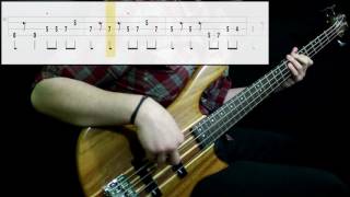 The Rides - Only Teardrops Fall (Bass Only) (Play Along Tabs In Video)