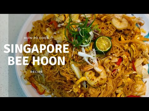 Singapore Fried Bee Hoon Recipe (Penang-Style)