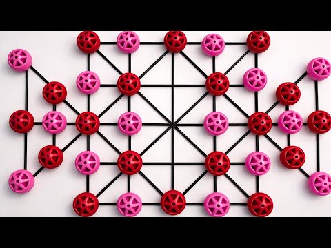 How to play 18 beads game | village style game | board game