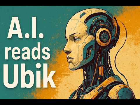 A.I. reads "Ubik" by Philip K. Dick.