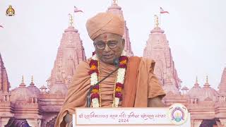 Swami BalKrushnaDasji Blessings  - Shree Swaminarayan Nutan Mandir mahotsav, Anjar