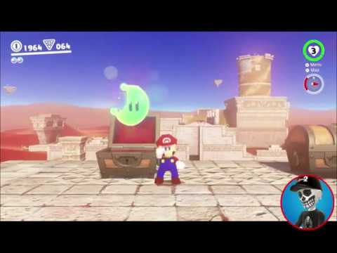 Super Mario Odyssey Guide Sand Kingdom Power Moon # 24