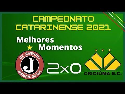 JUVENTUS 2 X 0 CRICIUMA | CAMPEONATO CATARINENSE | 27/02/2021