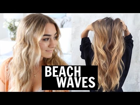 BEACH WAVES FOR FINE & THIN HAIR! Video