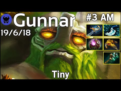 Gunnar [tt] plays Tiny!!! Dota 2 7.21