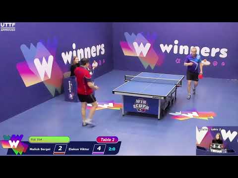 WINners CUP table 2  13.01  Maliuk Sergei - Ziakun Viktor  17:30