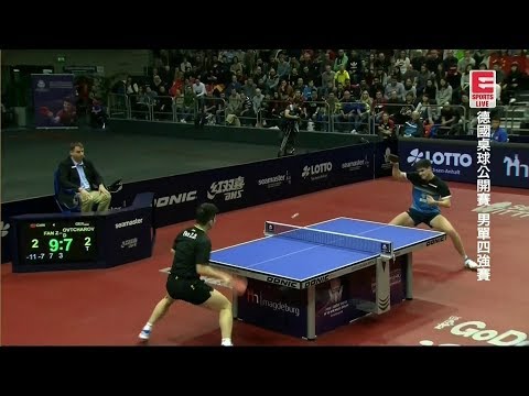 2017 German Open (ΜS-SF) FAN Zhendong Vs OVTCHAROV Dimitrij [Full match/Chinese|HD1080p]