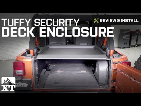 Jeep Wrangler Tuffy Security Deck Enclosure (2007-2010 JK) Review & Install