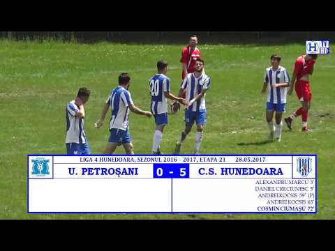 A.S. UNIVERSITATEA PETROŞANI - C.S. HUNEDOARA (0:8) 28.05.2017