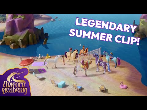 NEW 🌟 First Clip from LEGENDARY SUMMER! Layla has BIG plans... of RESEARCH?! | Unicorn Academy Clip