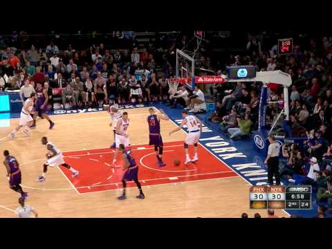 Phoenix Suns vs. New York Knicks Full Highlights 12.20.2014