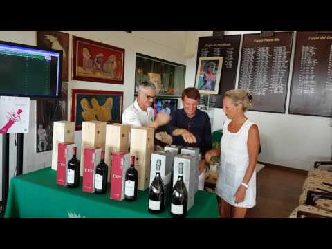 Premiazione gara "22 LAPAROSCOPIC GOLF CUP " - Golf Club Punta Ala 15.07.2017