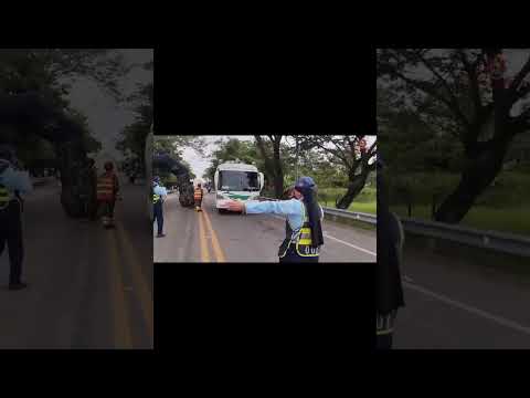 Ejército garantiza seguridad en el puente Guillermo Gaviria Viaje seguro entre Santander y Antioquia