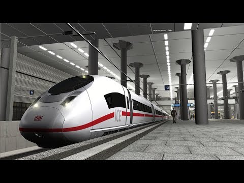 Timelapse Train Simulator 2019 Berlin Gesundbrunnen - Leipzig Hbf
