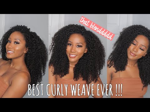 THE BEST CURLY HAIR EVER!!! ISee Mongolian Kinky Curly...