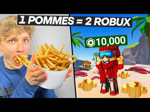 Du må BRUGE alle de ROBUX, du TJENER!