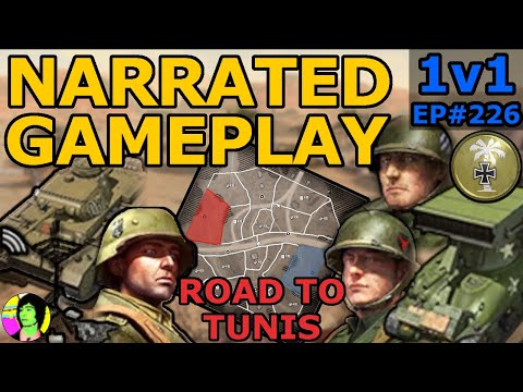 CoH3 | Espionage Operation | Narrated Gameplay 1v1 Deutsches Afrikakorps | EP#226