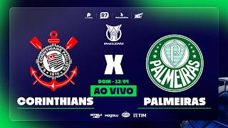 CORINTHIANS X PALMEIRAS: AO VIVO | Brasileirão 2026 na RECORD