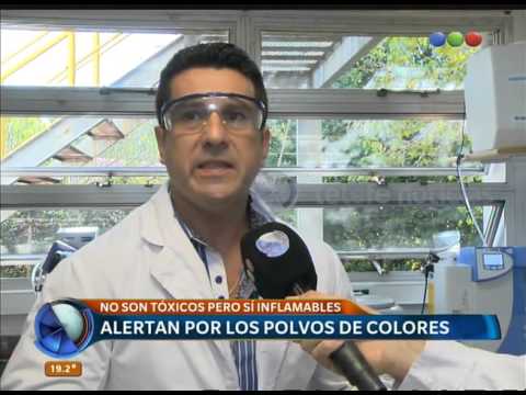 Alertan por los polvos de colores - Telefe Noticias